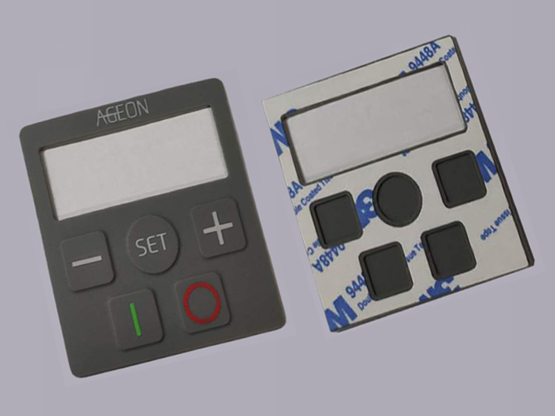 Siebdruck + PU + Tastatur für Klebrigkeit auf der Rückseite